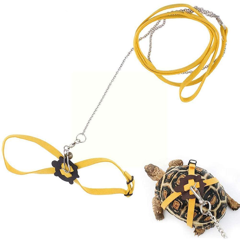 Harnais à corde de coton pour animaux domestiques, laisse, Cage de gerbille, fournitures, petit collier de Traction, corde aléatoire, couleur lézard, Hamster P X0s6