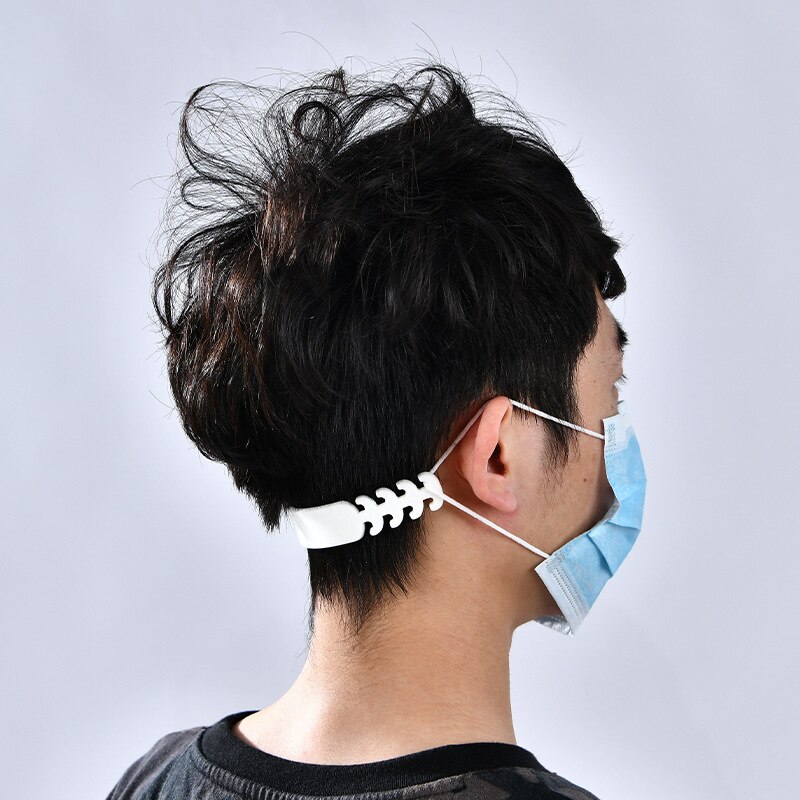 1/5/10pcs Einstellbare Anti-slip Maske Ohr Griffe Kunststoff Verlängerung Masken Ohr Haken Ohrenschmerzen Verhinderungen fixer Haar Retainer Haarband