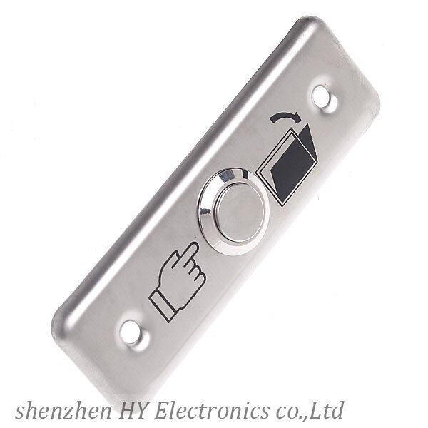 Stainless Steel Door Exit Push Release Button Switch for Access Control