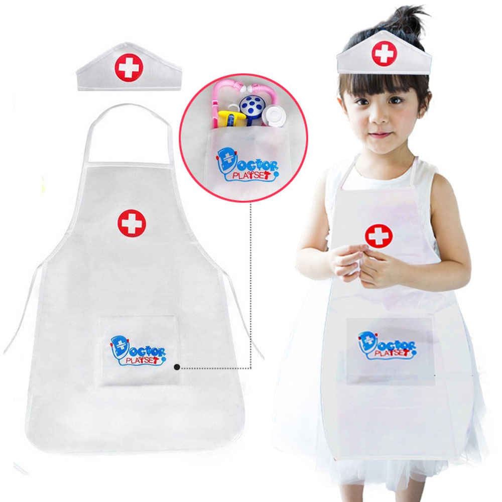 Juegos de rol, juego de juguetes de Hospital, ropa de enfermera médica, juego de simulación, Kit de Doctor para actuación, juguete para de Halloween para niños
