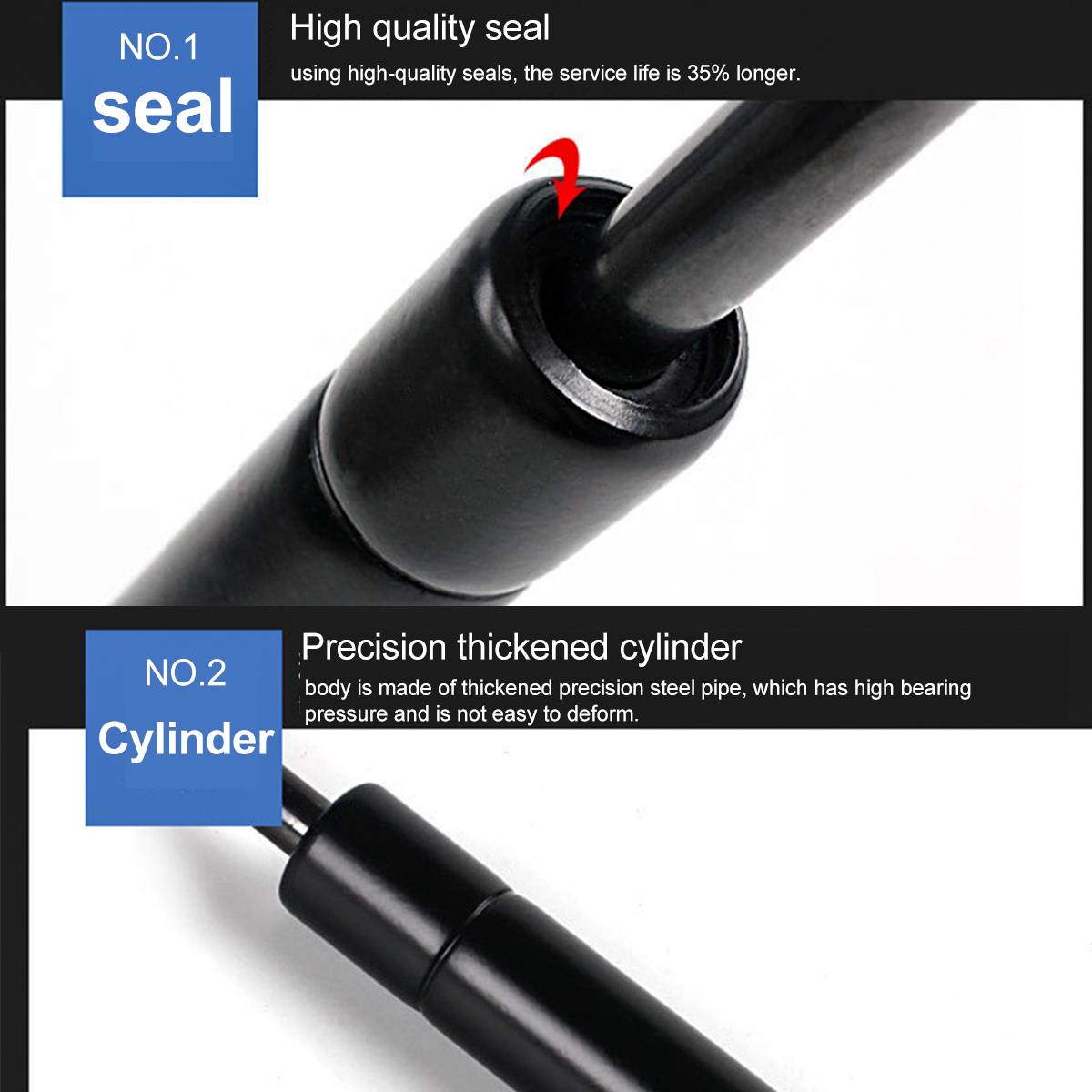 Black Rear Liftgate Tailgate Slow Down Shock Trunk Gas Strut Lift Supports For Chevrolet Silverado 2007 Tail Strut Damper