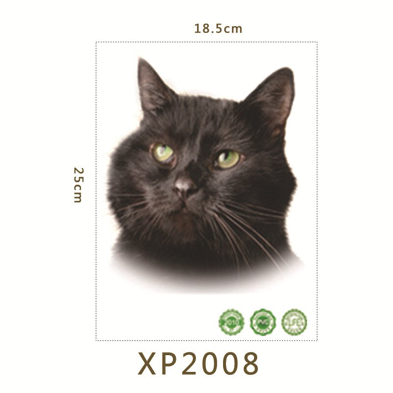 Nette 3D kätzchen wc Einfügen umweltschutz schlafzimmer wohnzimmer dekoration wasserdichte kombination nette katze Zauberstab aufkleber: J