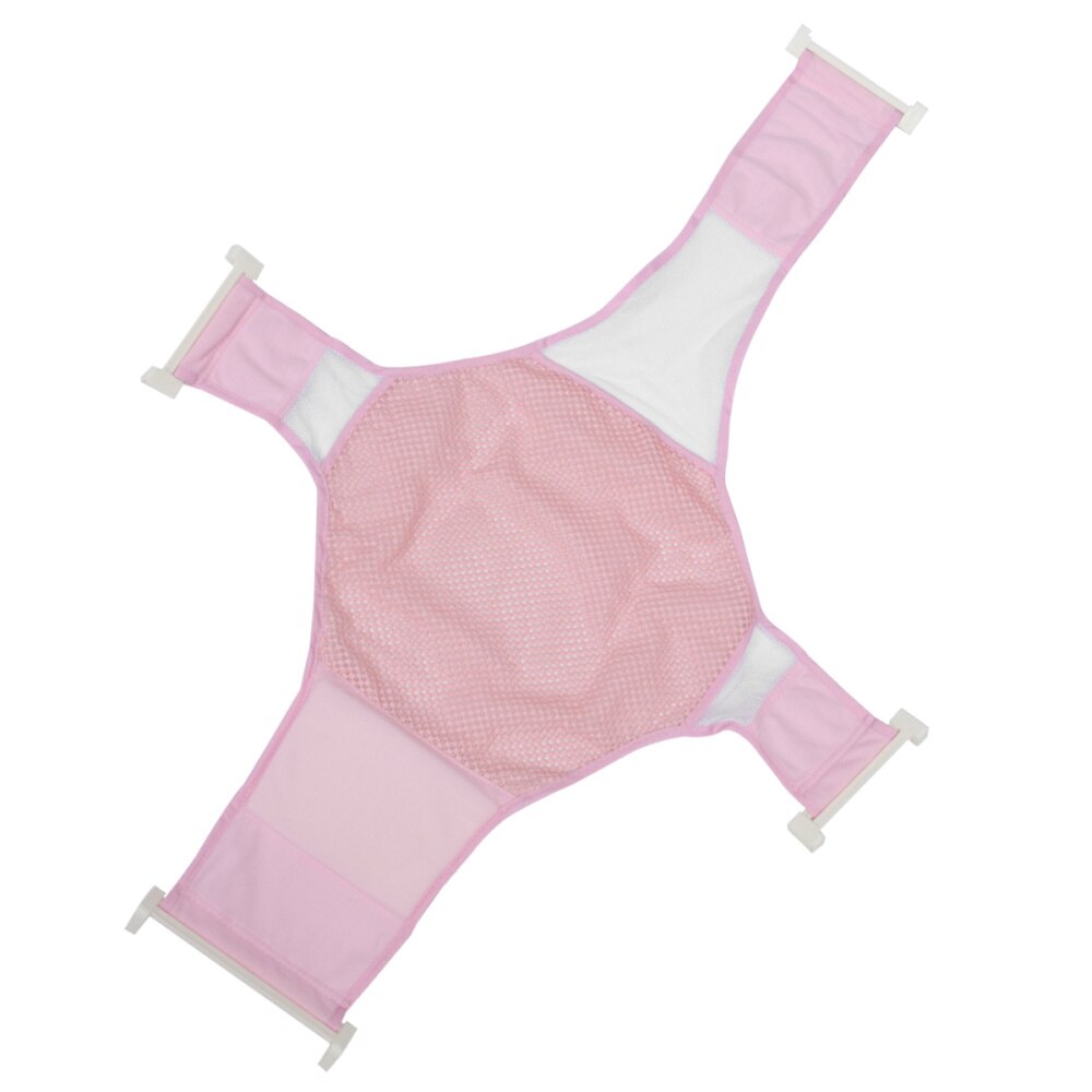 1pc baby speciaal kruis badnet multifunctionele baby badbenodigdheden verstelbaar baby douchenet baby badnet voor thuis: Roze 2