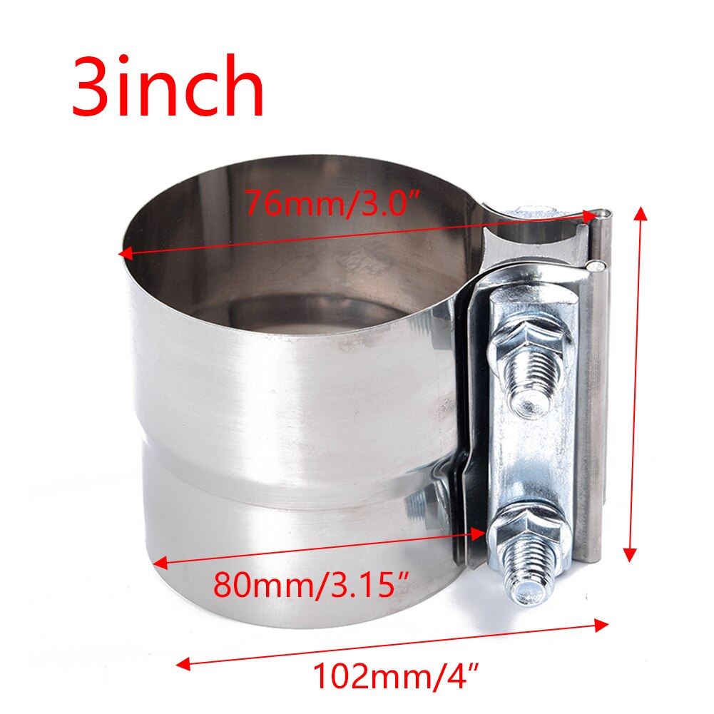 Collier De Serrage En V 2,5 Pouces (63 Mm) - Acier Inoxydable - Pour échappement, Turbo, Tuyauterie