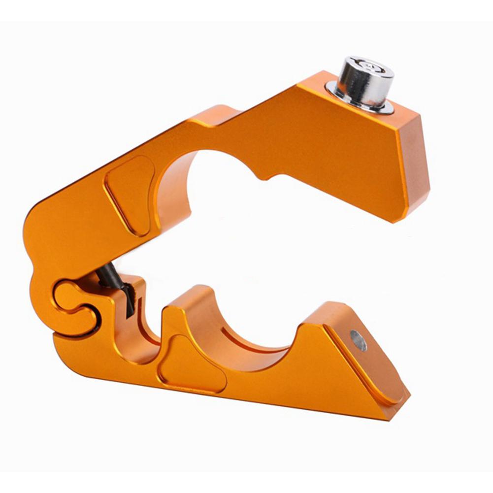 HiMISS CNC Motorcycle Handlebar Lock Brake Lever Throttle Grip Security Lock Anti Theft Protection