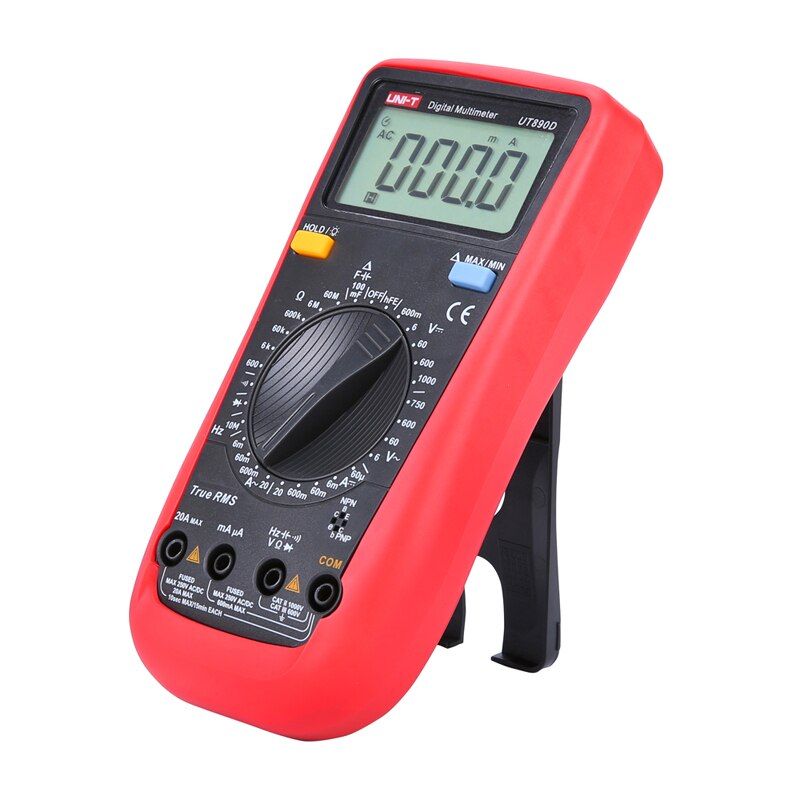 UNI-T UT890D Digitale Multimeter True Rms Ac/Dc Frequentie Multimeter Amperemeter Multitester
