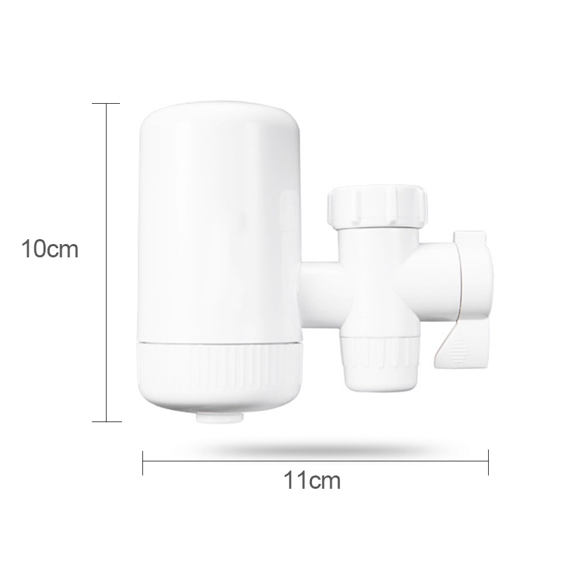 3l/ min abs pestävä keraaminen suodatin hana vesijohtoveden puhdistaja kaksi vesitilaa 3 liitäntäliittimellä keittiön kylpyhuoneeseen