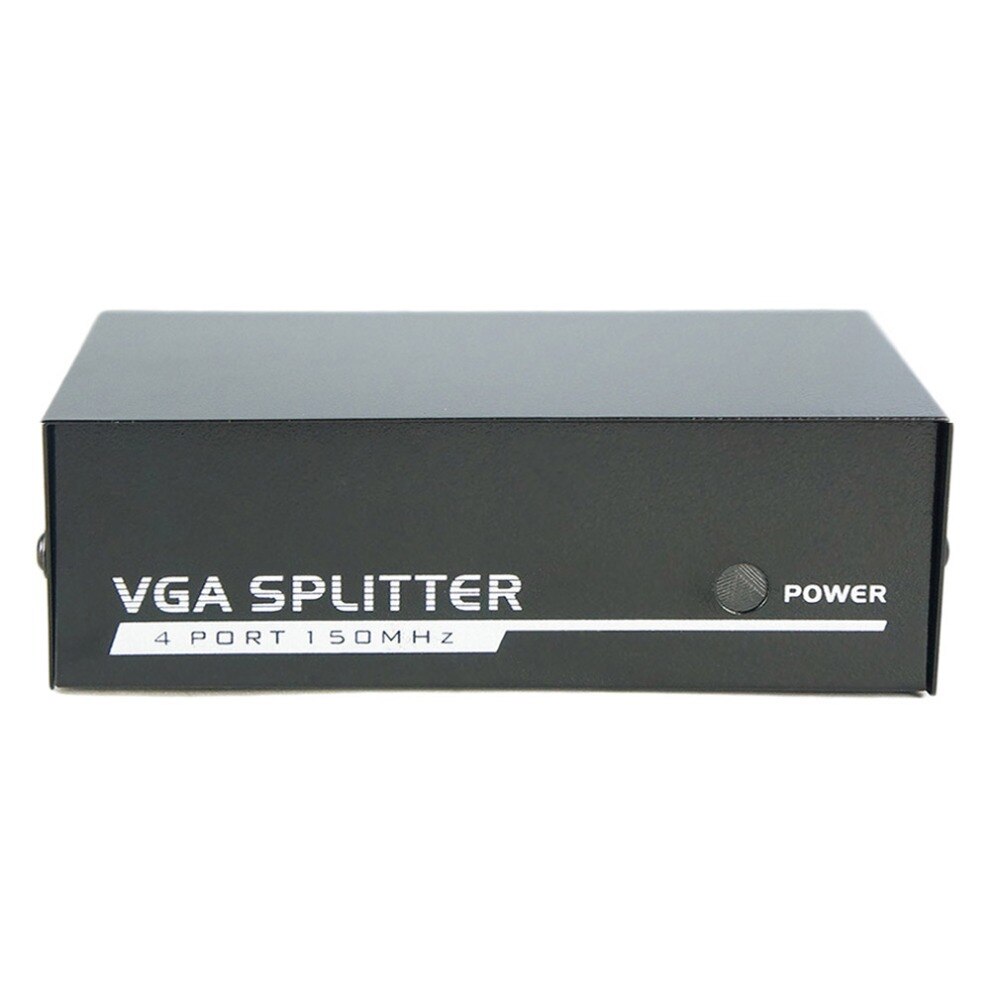 Newest 150MHz 4 Port Monitor Switch VGA SVGA Video Splitter Box Adapter USB Powered