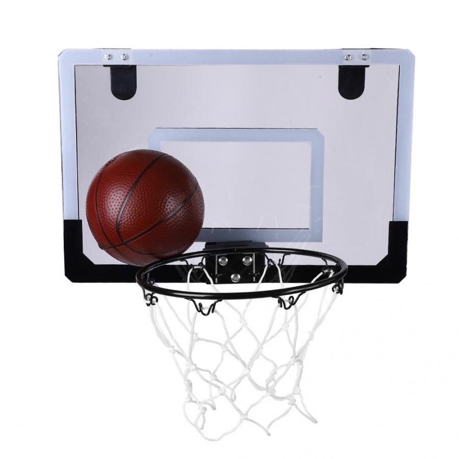 Mini Basketball Band einstellen Bruchsicher Rückwand Schlag Kostenloser prallt ab Mit Ball Zauberstab Hängen freundlicher Stahl Felge Spielzeug Sport