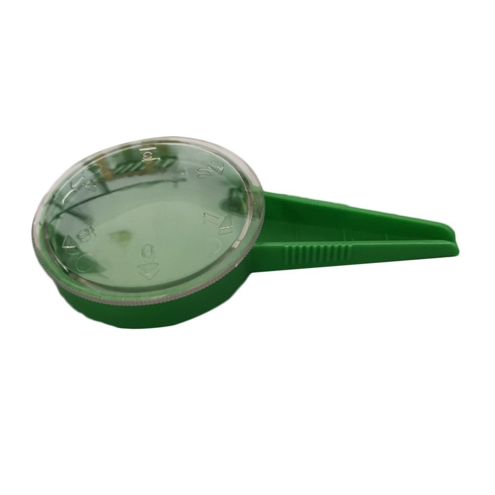 Zaad Spreader Zaad Planter Groene Dispenser Tool met Hand Held 5 Wijzerplaat Zaad Zaaimachine voor Tuin Bloem Groente: Default Title