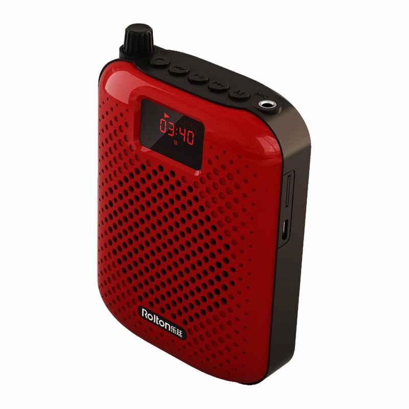 5W Portable Voice Amplifier Bluetooth Speaker Loudspeaker Teacher Microphone For Teaching Guiding 10 Hour Of Endurance: 2