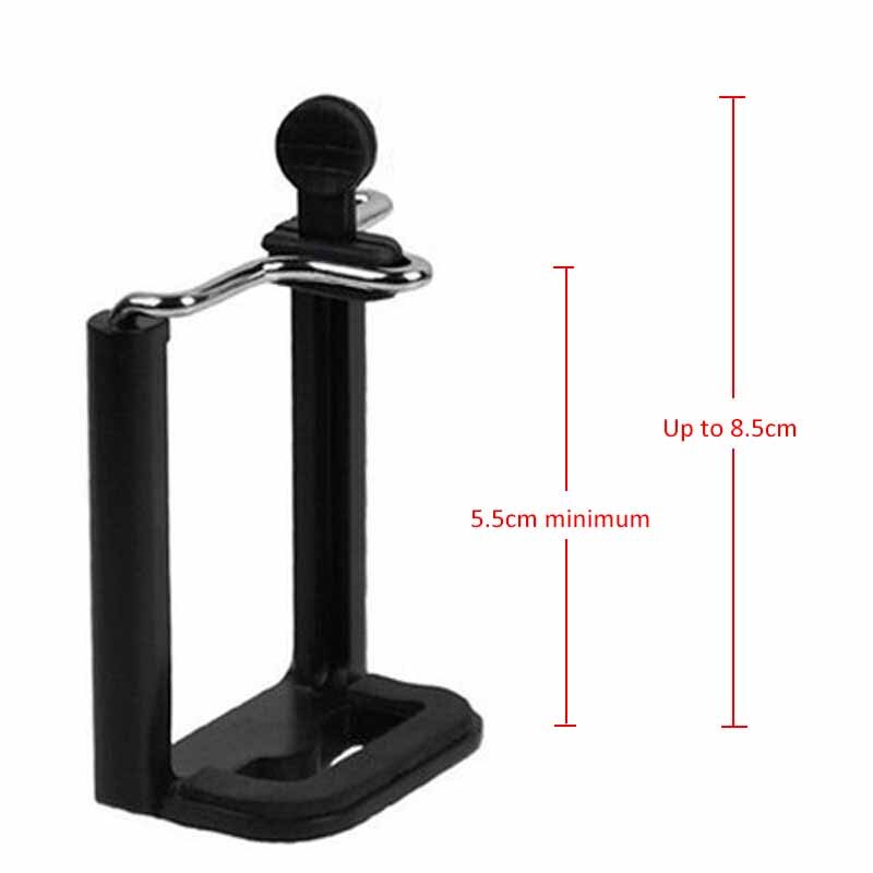 Trípode Vibrato en vivo, trípode telescópico plegable, Selfie móvil de escritorio para teléfono, soporte de cámara de fotografía para exteriores, ligero y resistente: U mobile phone clip