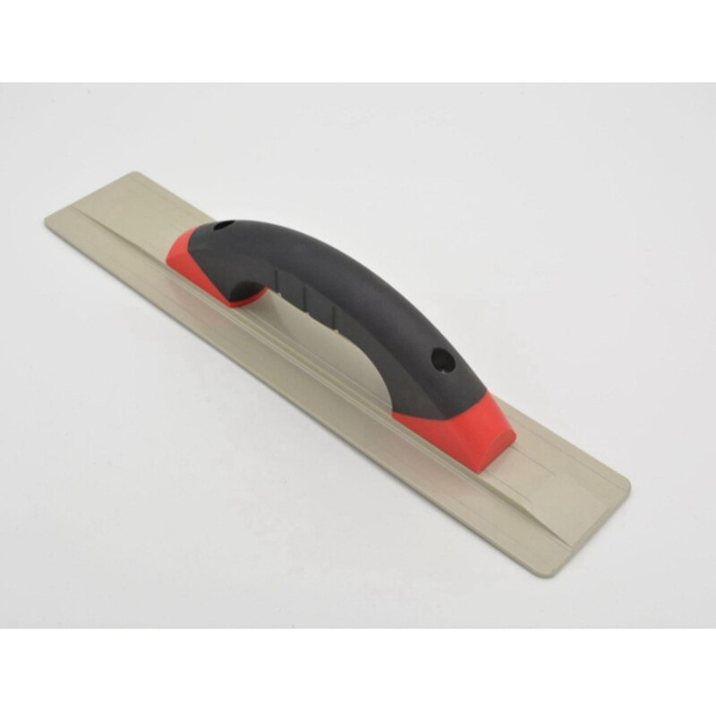 1 Hand-Floating Plastering Trowel Plastering Floats Tiling Tool Alloy Base Long Handle 16X3.1Inch