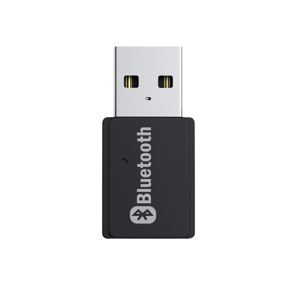 Bezprzewodowy przenośny adapter USB kompatybilny z Bluetooth 5.0 Dongle muzyka AUX stereofoniczny BT nadajnik audio robić komputera laptop mysz zestaw samochodowy: Default Title