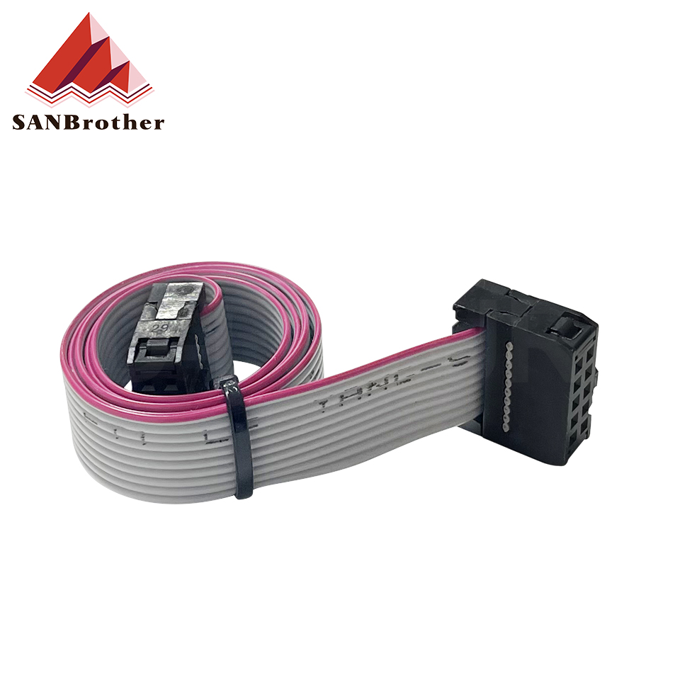 2 Stück 10P 60cm 70cm 80cm 2864 LCD 2004 LCD-Verlängerungskabel MKS Prusa Ramps RepRap Anet i3 FT5 3D-Flachband-Datumskabel