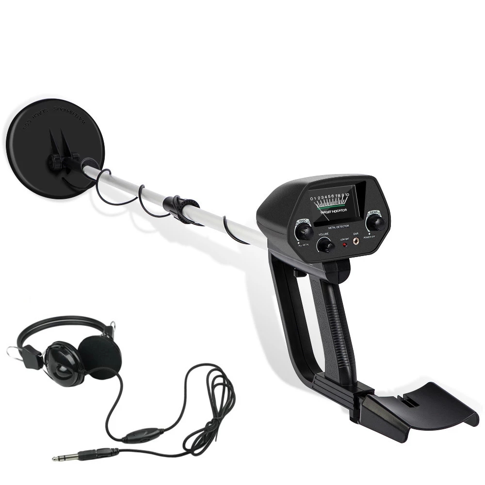 Underground Metal Detector MD-4030 Adjustable Gold Treasure Hunter Finder Under Shallow Water Metal Detector GTX5030: Blue