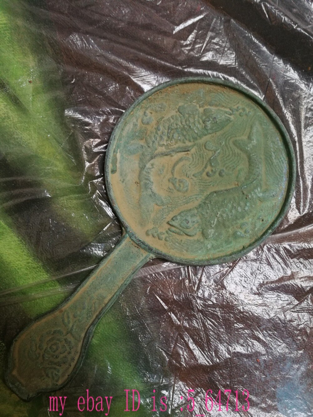 Collection china Folk old bronze mirror