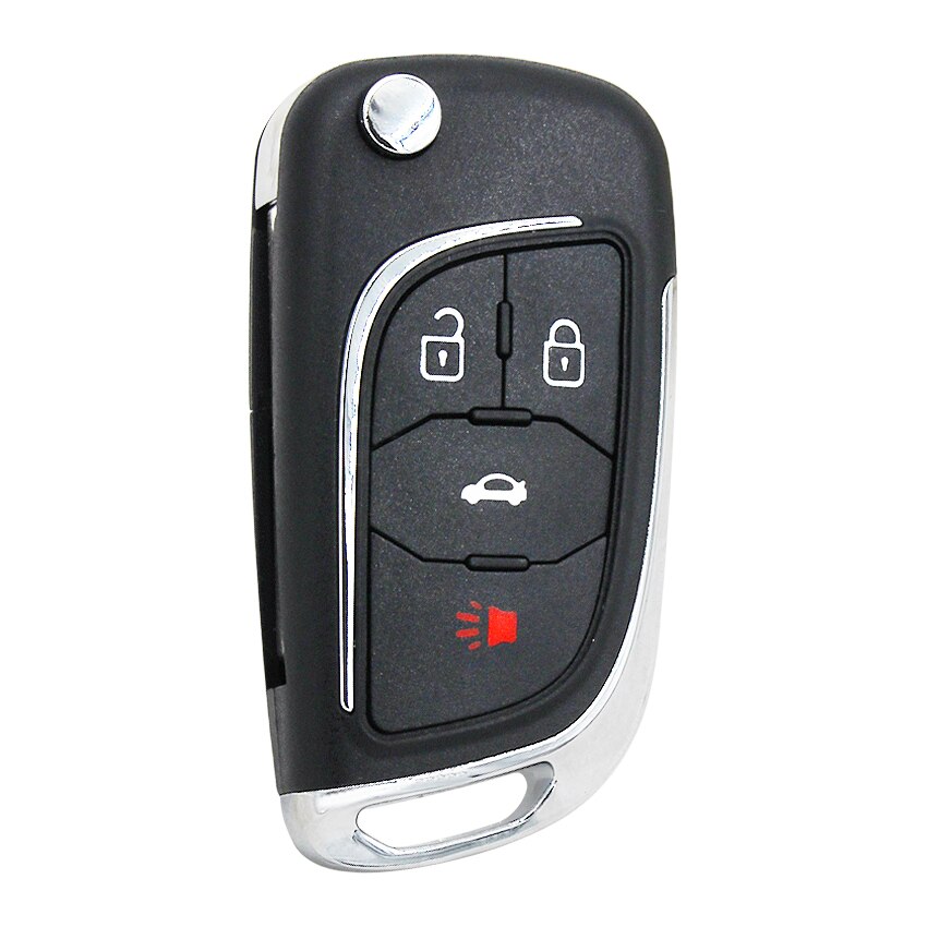 2/3/4/5- painikkeinen muunneltu taittuva avaimenperä chevrolet lova aveo cruzelle, jossa  hu100 leikkaamatonta terää: 4b muokattua