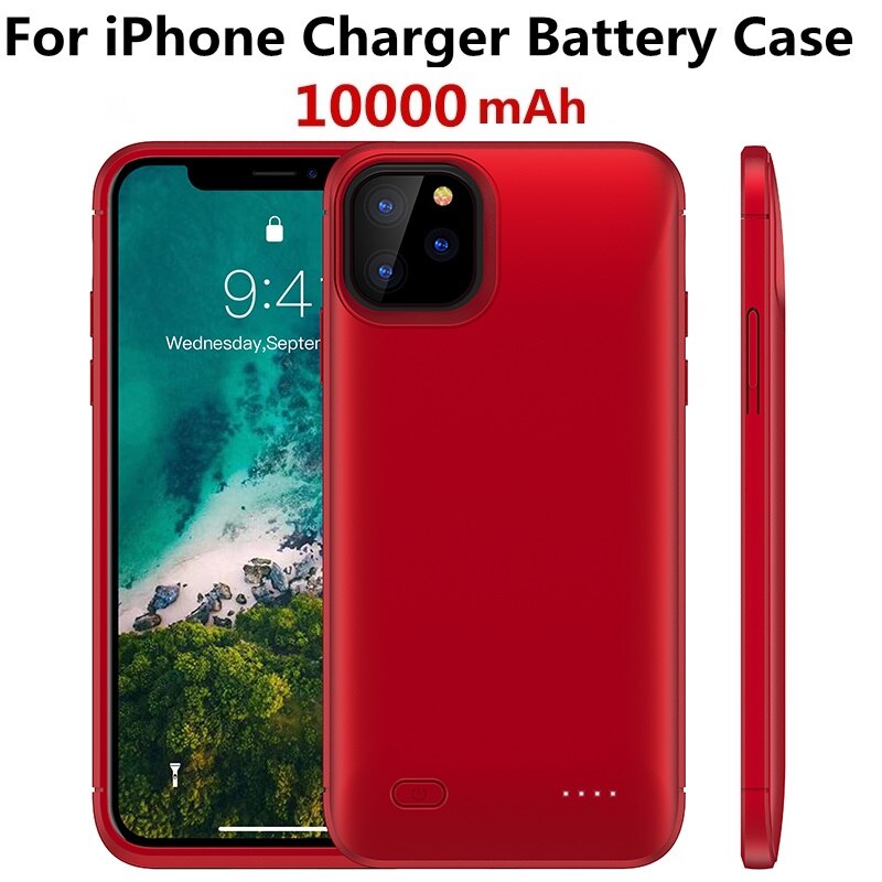10000mah Power bank case For iPhone 11 Pro Max case Battery Charger Case For iPhone 6 6s 7 8 Plus Power Bank Charging Case