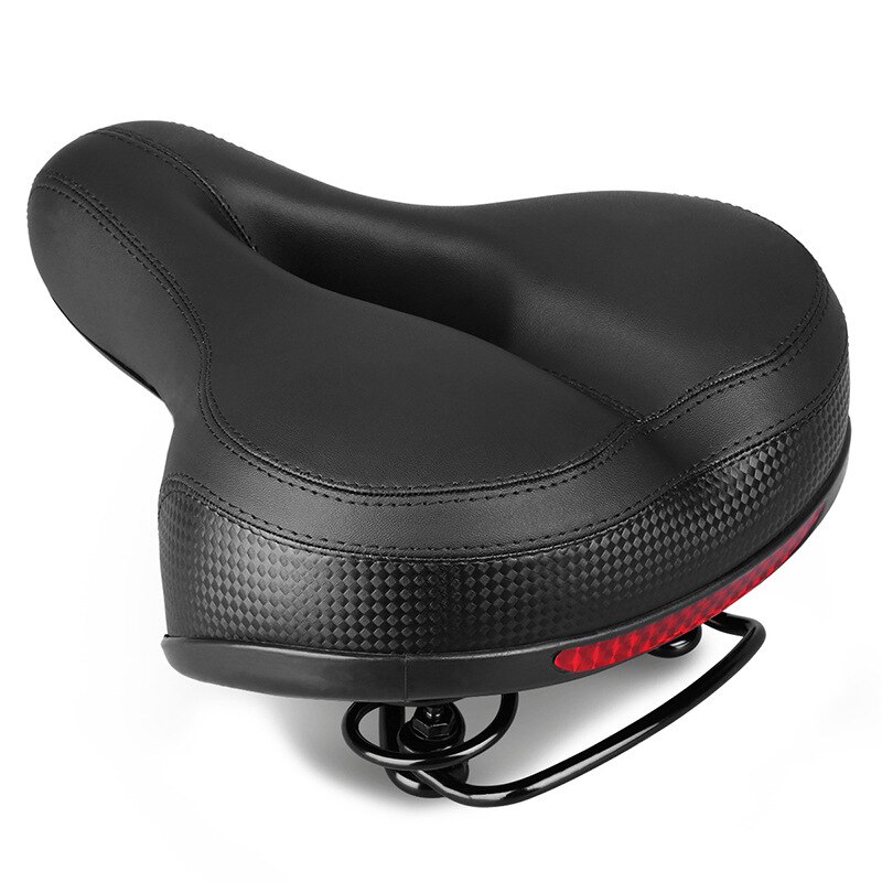 Selle de vélo Extra large et confortable, assise souple rembourrée en Gel, pièces de bicyclette: 05