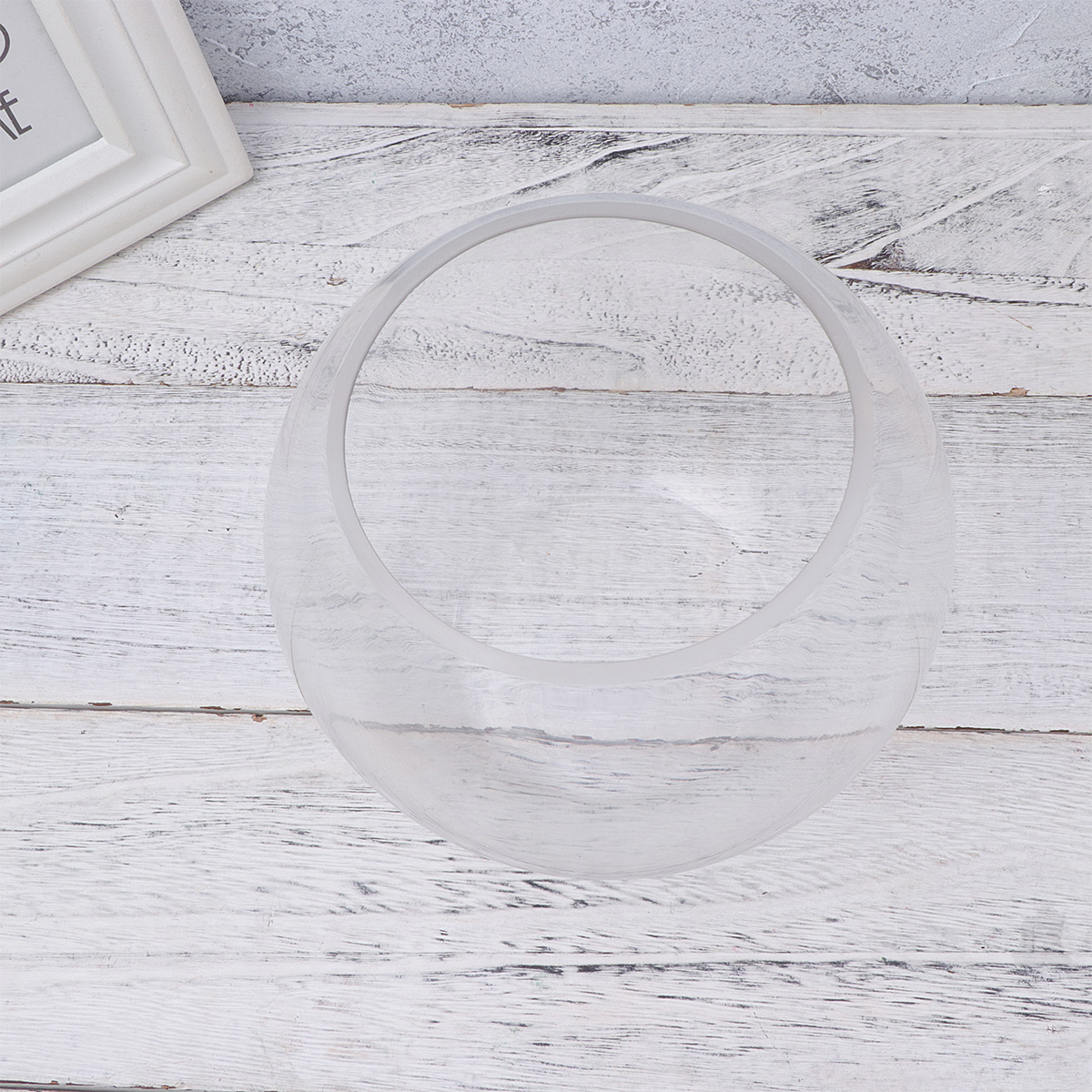 20cm Round Glass Fish Tank Globe Ecological Fish Bowl Terrarium Glass Aquariums for Home Hotel Fish Size