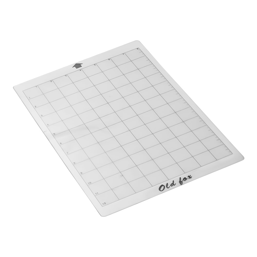 3pcs Replacement Cutting Mat Adhesive Mat with Measuring Grid 8 by 12-Inch for Silhouette Cameo Cricut Explore Plotter Machine