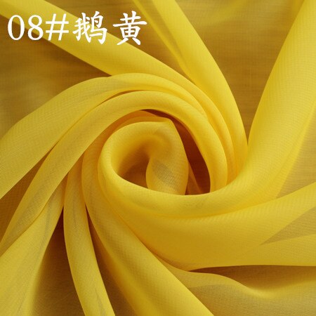 Chiffon Stof Jockey Garen Stof Pure Transparante Voering Hans Jurk Rok Voering Kleding Lente En Zomer: 08