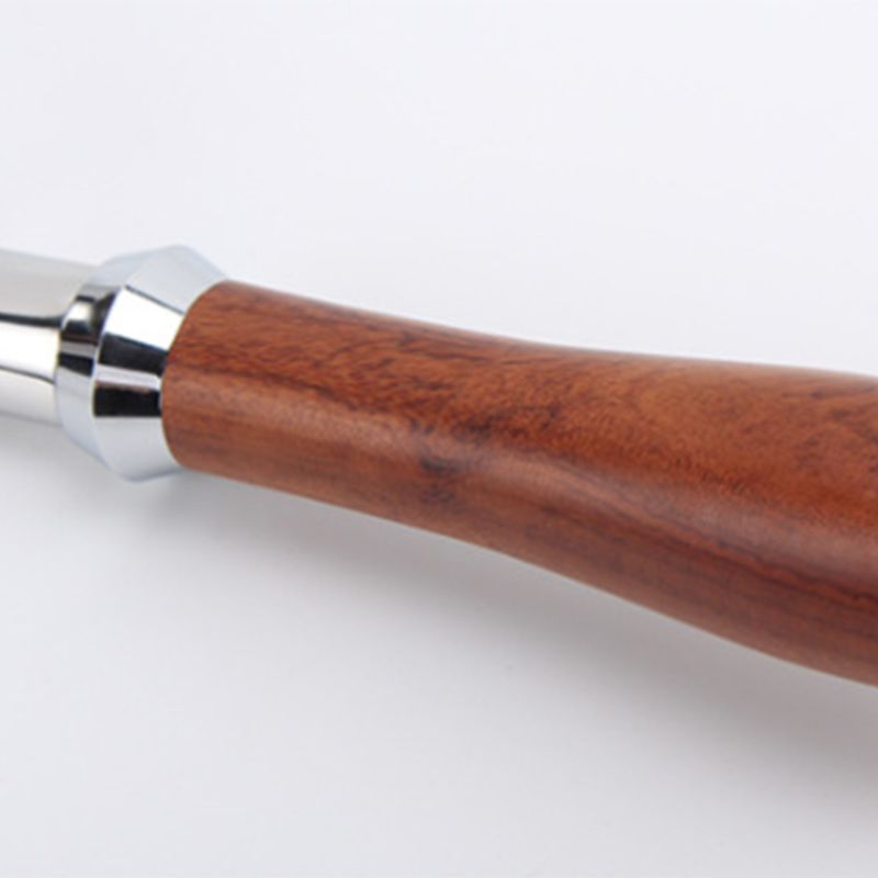 Coffee Machine Handle Universal 58mm Commercial Italian Accessories Solid Wood Bottomless Handle Box Set