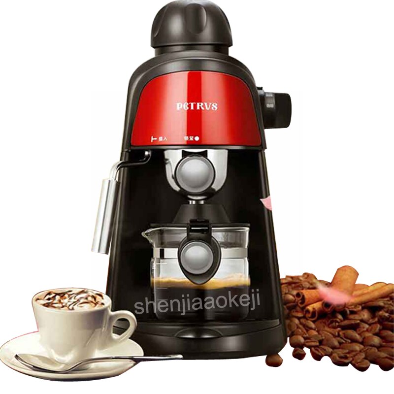 Cafetera semiautomática italiana Americana para el hogar, máquina de café a vapor a presión comercial PE3800, 220v, 800w, 1 unidad
