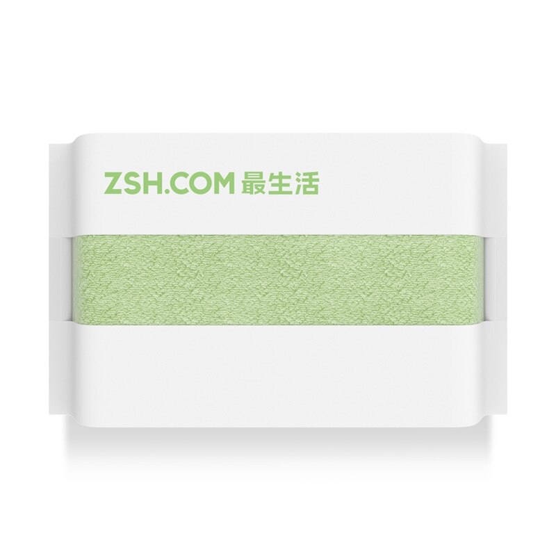 Original Xiaomi ZSH Polyegiene Antibacterical Towel 100% Cotton 5 Colors Highly Absorbent Bath Face Hand Towel Young Series: Green