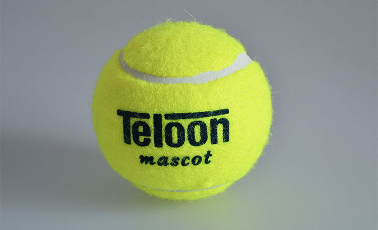 Brand Tennis ball for training 100% synthetic fiber Good Rubber Competition standard tenis ball 1 pcs low price on