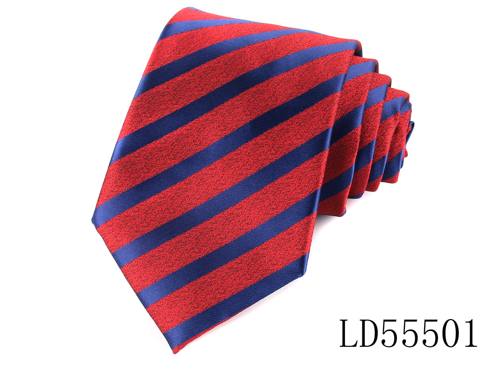 Skinny Tie For Men Women Blue Striped Neck Tie For Party Business Casual Stripe Neckties Classic Suit Adult Slim Neck Ties