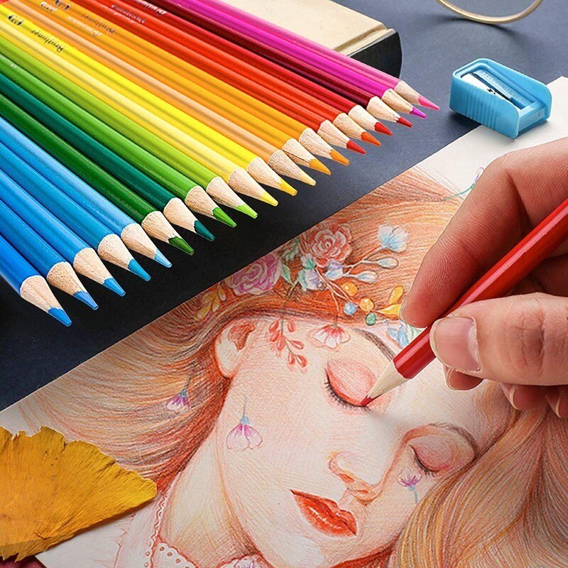 120/160 crayon de couleur souple ensemble 150 crayon aquarelle crayons de couleur pour enfants Skechers étudiants dessin