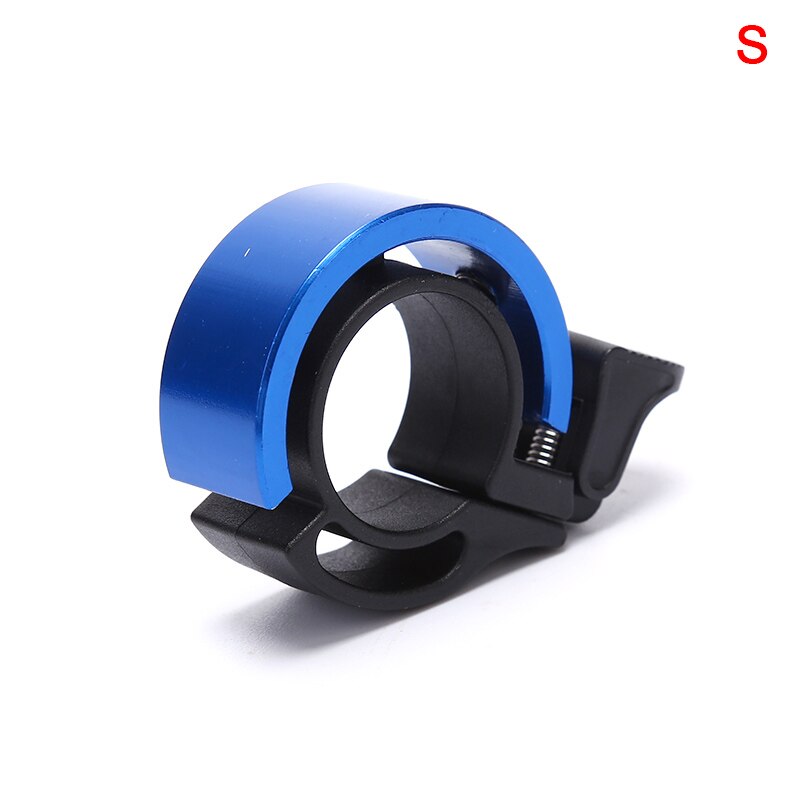 Bocina de aleación para bicicleta de montaña, claxon de sonido con alarma para manillar de ciclismo, 1 unidad, 3 colores: Blue S