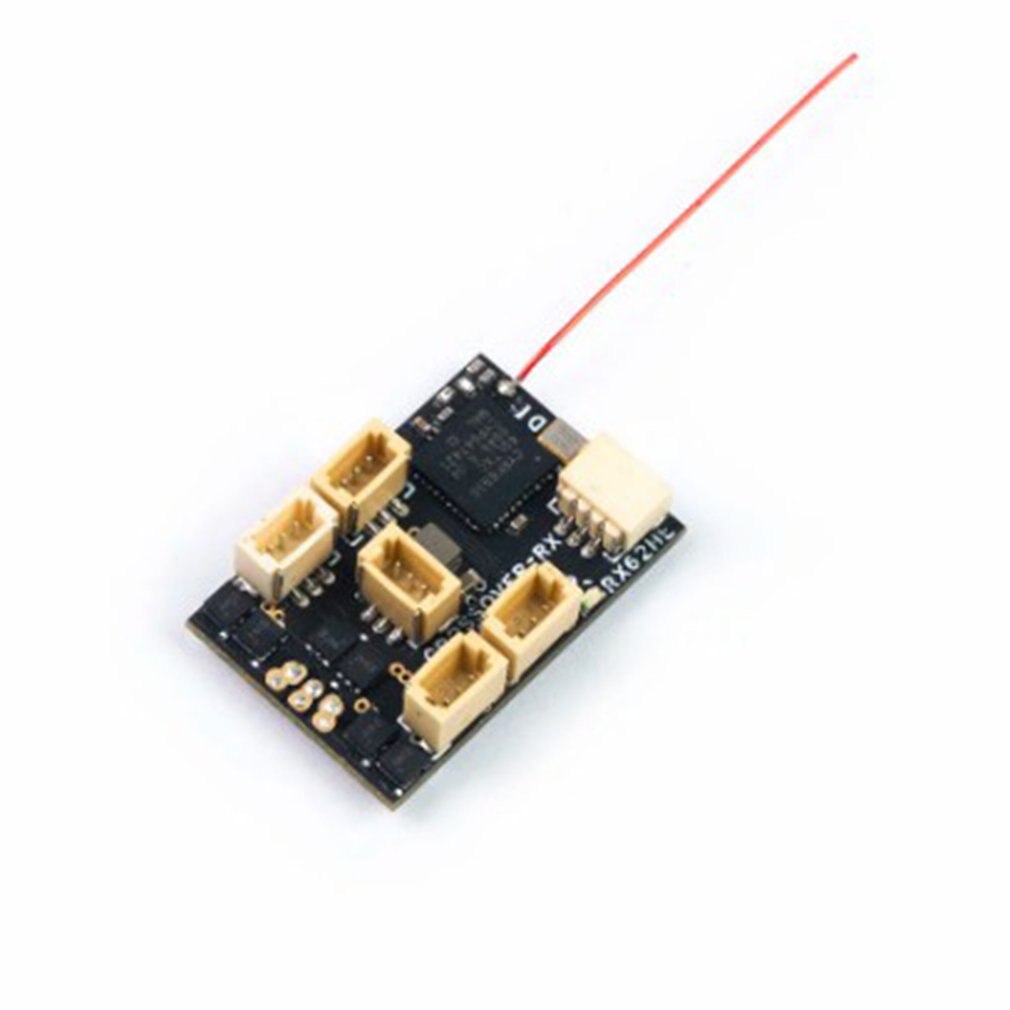 4/5/7-channel Mini Receiver Built-in 5A 1S/7A 2S Brushed ESC Integrated Receiver Support S-FHSS Format High Performance: 7-channel 7A 2S