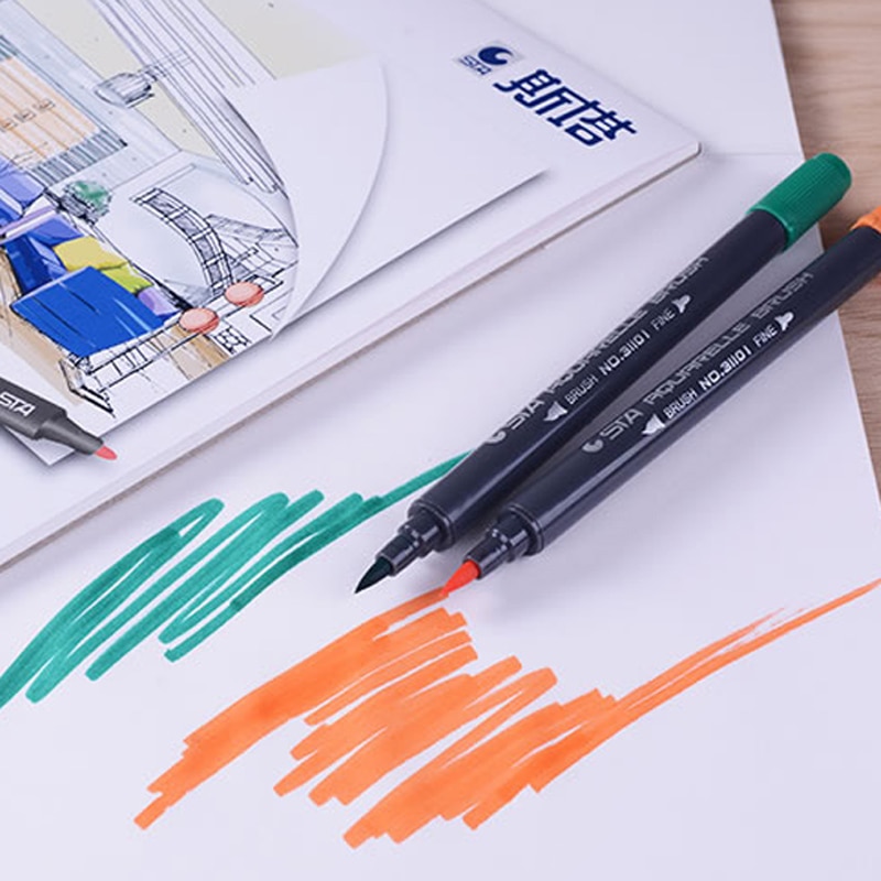 STA Marker Paper Pad Notebook For Markers Drawing Sketchpad For Sketching 30 Sheets A4 #0000