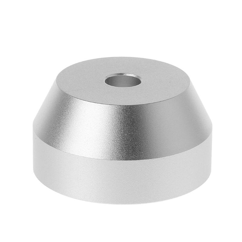 Vinyl aufzeichnen Kuppel Adapter Universal- Aluminium Silber 7 "45 RPM Plattenspieler Zubehör