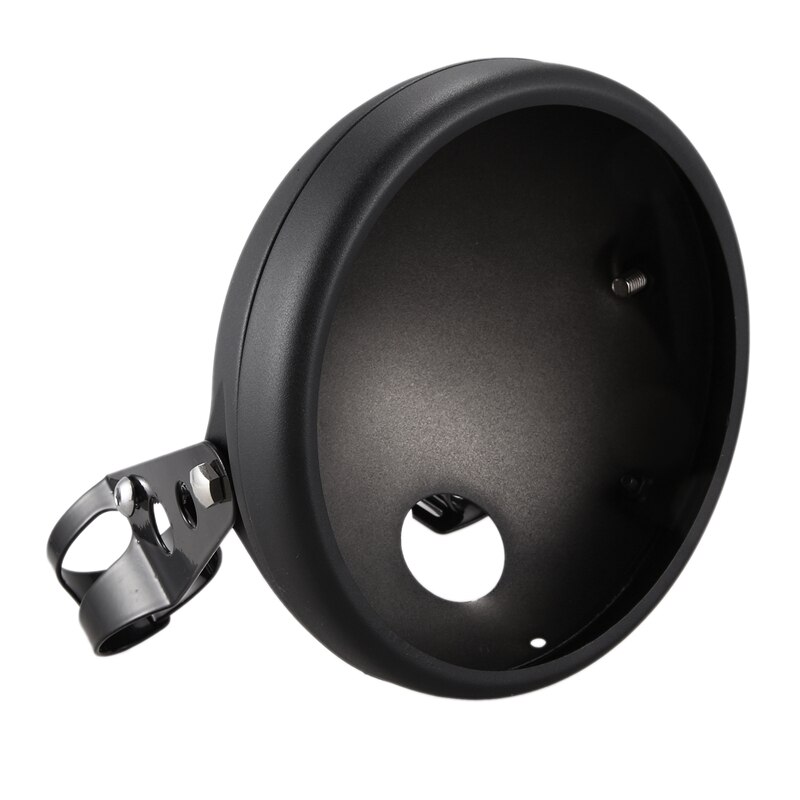7 Inch Zwarte Koplamp Behuizing Universele Motorfiets Koplamp Montage Beugel Verstelbare Led Koplamp Beugel