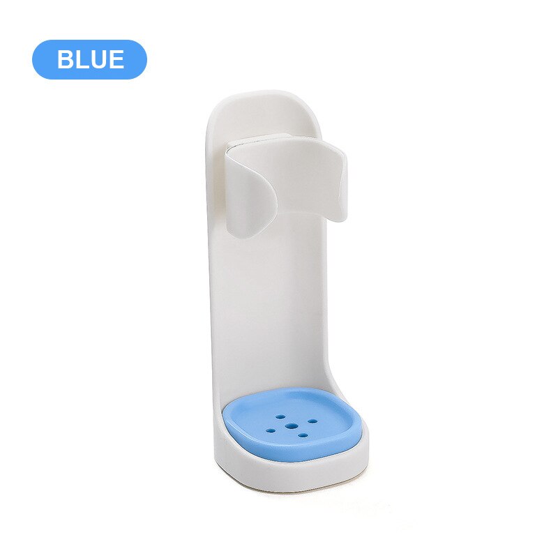 Wall Mount Electric Toothbrush Holder Electric Tooth Brush Stander Body Base Support Suit For 90% Toothbrush: blue
