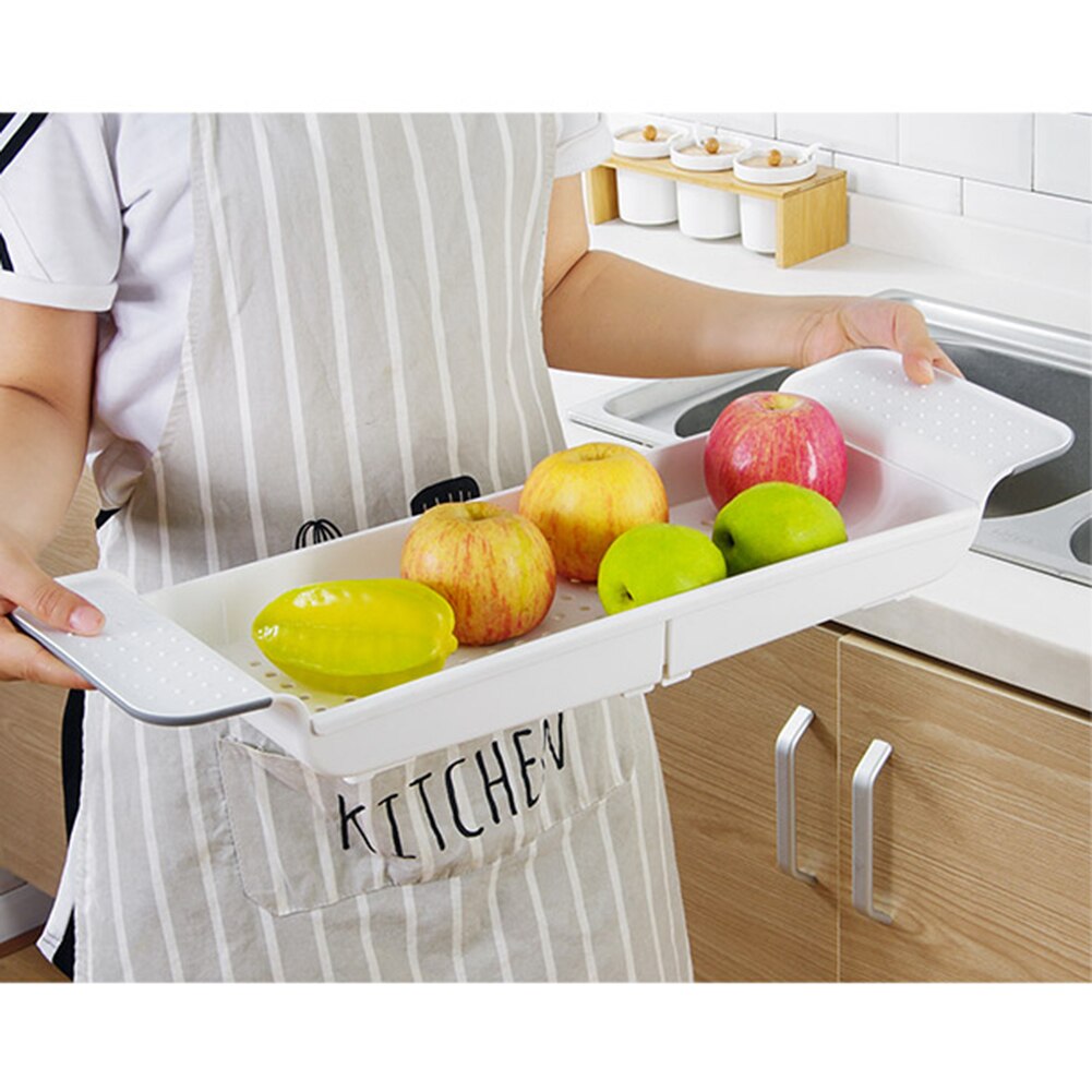 Estante para bañera extensible ajustable, organizador de Caddy, bandeja de plástico para bañera para libro/vino/teléfono/fruta