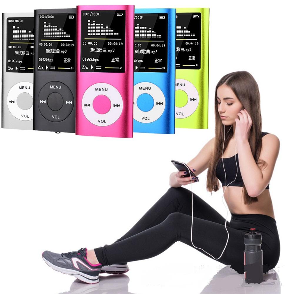 Reproductor de música a la , Reproductor de Radio HIFI Mp3, pantalla LCD Digital, grabación de voz, Reproductor de FM, altavoz, Reproductor portátil ligero
