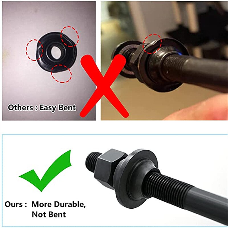 Bike Axle Quick Release Skewer Front Rear Bicycle Axle Wheel Hub Fit for Road Bike, Mountain Bike, MTB, BMX