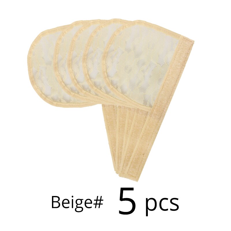 Base elástica para hacer coletas, 5 unidades: Beige-5pcs