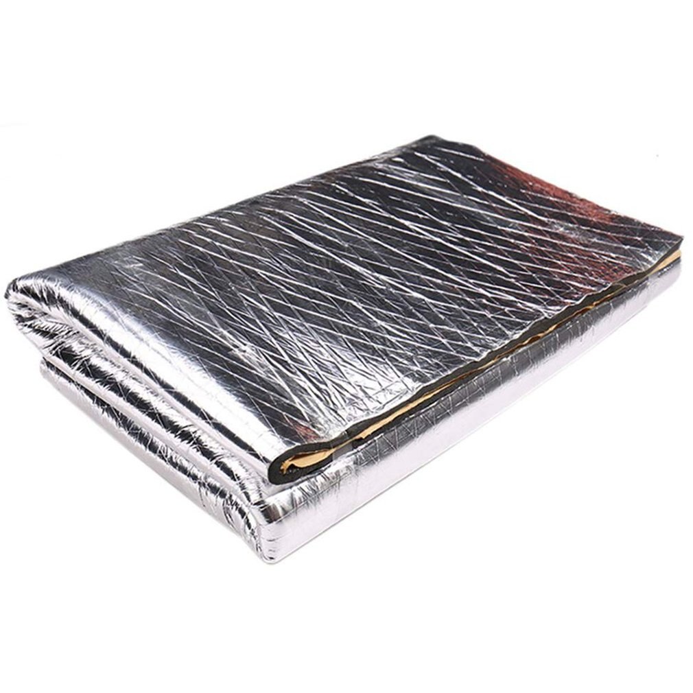 Tapis isolant insonorisant en laine | Camion de voiture, pare-feu de voiture, mousse d'isolation thermique, insonorisant pour voiture