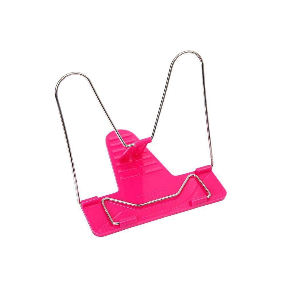 Reading Shelf Book Stand Portable Reading Document Holder Desk Adjustable Durable Angle Foldable Display Stand School Supply