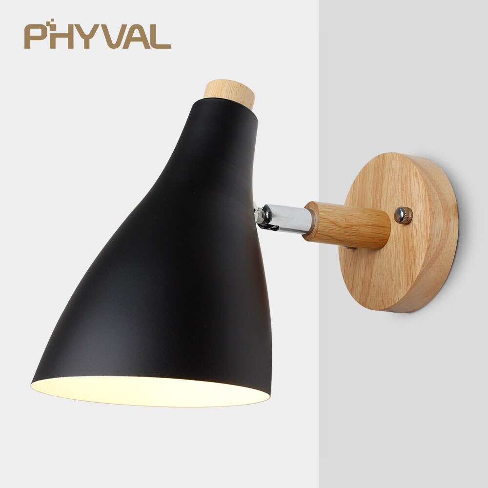 LED Wandlamp Creatieve Nordic Wandlamp eetkamer Restaurant Gang Cafe Wandlamp Wandkandelaar Slaapkamer Naast Lampen Hotel: Black No Bulb