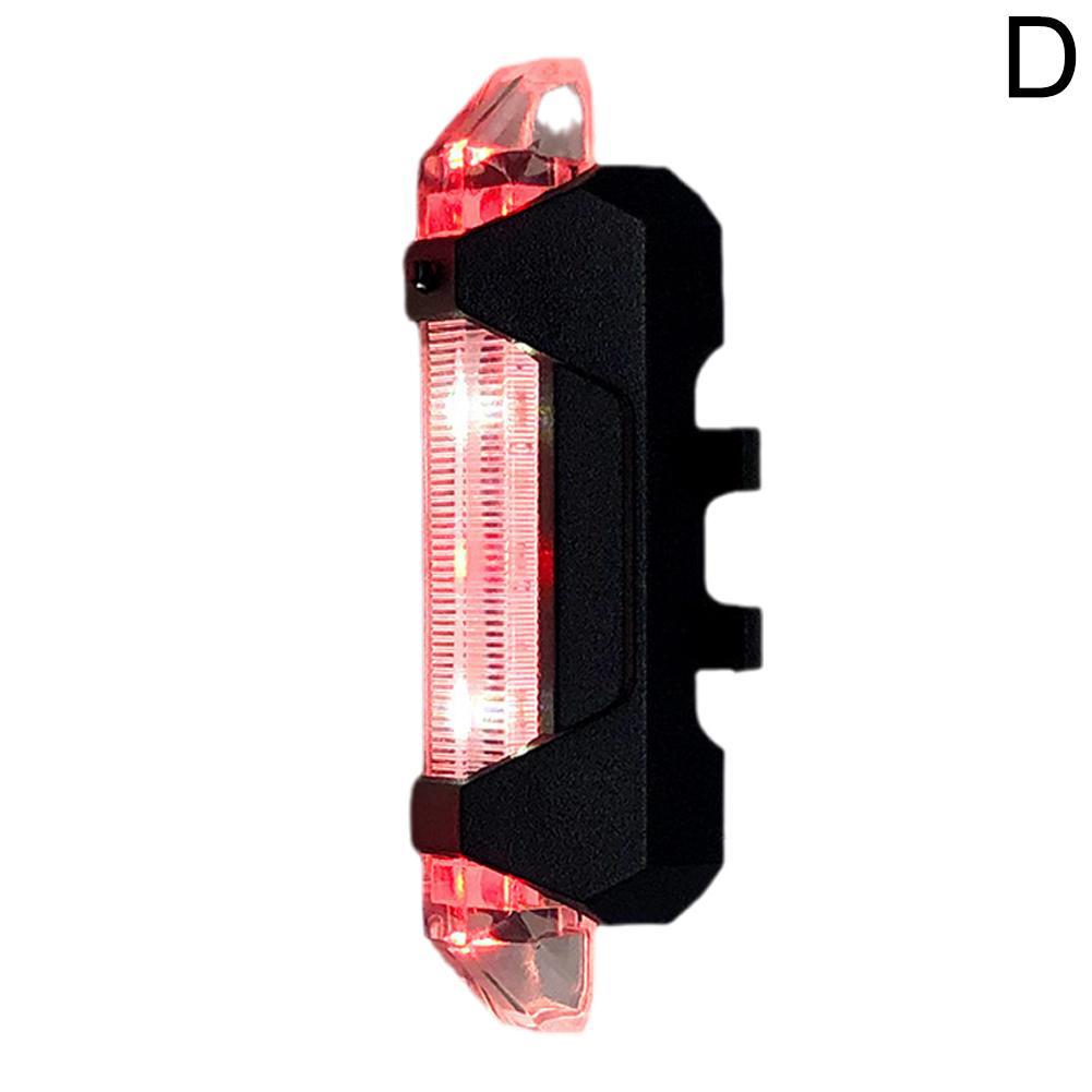 Cycling Tail Lights Rechargeable Bicycle Tail Lights Night Bike Mountain Lights Highway Safety Warning Back Bicycle Taillights: light green