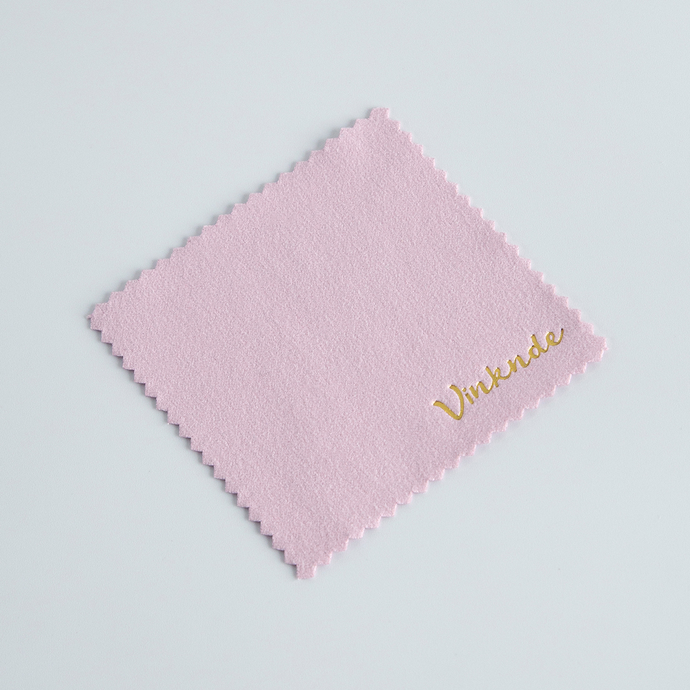 100 st. polerdukar, anpassad logotyp, silverrengöringsduk, mjuk, rengörande trasa, avtorkningsduk, silver, guld, smyckesverktyg: 45cm / Svart pistol pläterad