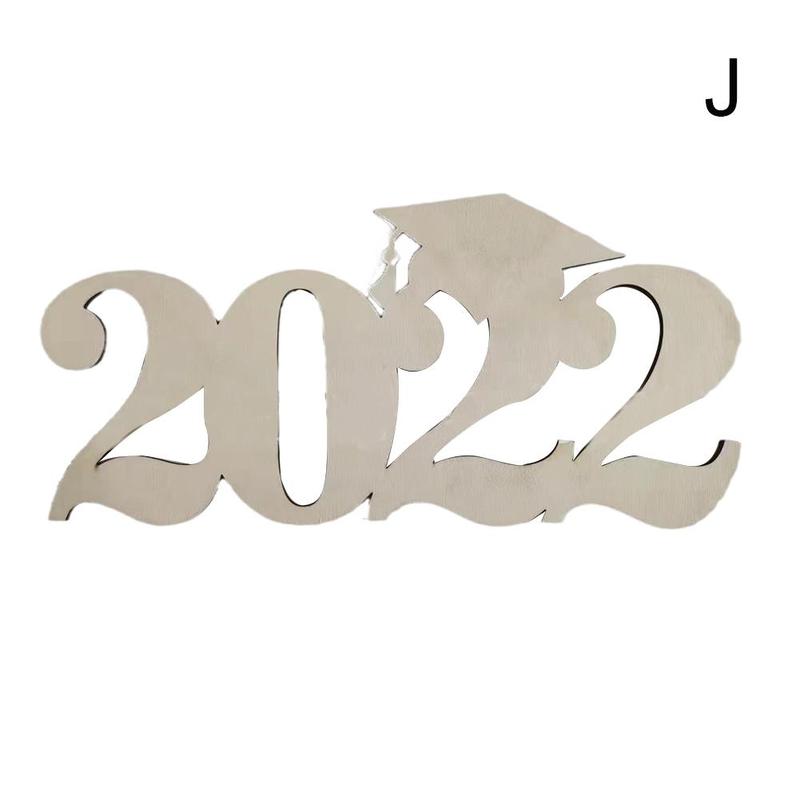 Senior 2022 Graduation Decoration Graduation Party Photo Decoration Prop V3V5: Wood