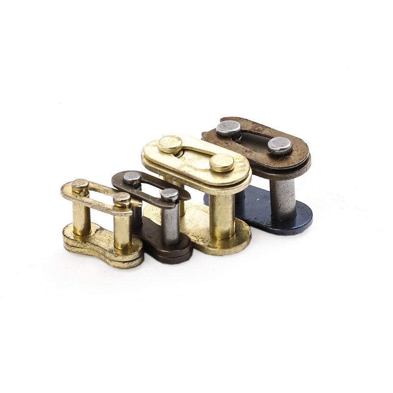 1 Uds. Eslabón de cadena primario/dorado 530/520/420/428/T8F/25H hebilla de bloqueo de cadena para 49CC Mini Moto Dirt Bike motocicleta ATV Scooter